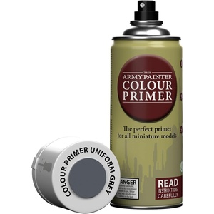 image:imageThe Army Painter Color Primer Spray Paint Uniform Grey 400ml 135oz  Acrylic Spray Undercoat for Miniature Painting  Spray Primer for Plastic Miniatures