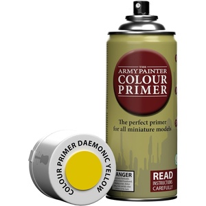 image:imageThe Army Painter Colour Primer Fur Brown 400 mL Acrylic Spray Primer Spray Paint Basecoat for Miniature Priming Tabletop Roleplaying Boardgames and Wargames Miniature ModellingDaemonic Yellow