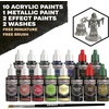 image:imageThe Army Painter GameMaster Adventure Starter Roleplaying Paint Set 15 x 18ml Warpaints Fanatic Acrylic paints incl a BrushOn Primer 5 FREE Miniatures amp 1 Brush  For Warhammer amp DndWilderness Adventures Paint Set