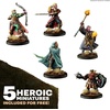 image:imageThe Army Painter GameMaster Adventure Starter Roleplaying Paint Set 15 x 18ml Warpaints Fanatic Acrylic paints incl a BrushOn Primer 5 FREE Miniatures amp 1 Brush  For Warhammer amp DndAdventure Starter Paint Set