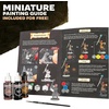 image:imageThe Army Painter GameMaster Adventure Starter Roleplaying Paint Set 15 x 18ml Warpaints Fanatic Acrylic paints incl a BrushOn Primer 5 FREE Miniatures amp 1 Brush  For Warhammer amp DndAdventure Starter Paint Set