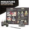 image:imageThe Army Painter GameMaster Adventure Starter Roleplaying Paint Set 15 x 18ml Warpaints Fanatic Acrylic paints incl a BrushOn Primer 5 FREE Miniatures amp 1 Brush  For Warhammer amp DndWandering Monsters Paint Set