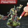 image:imageThe Army Painter Hobby Essentials Acrylic  with Warpaints Fanatic Starter Set Battlefield Basing Set Wet Palette XL amp 1 Dipit Brush  Miniature Painting for DampD and Warhammer