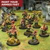 image:imageThe Army Painter Hobby Starter Bundle Speedpaint Starter Set Warpaint Fanatic Brush on Primer Cutting Mat Precision Side Cutter Plastic Glue amp 1 Brush