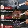 image:imageThe Army Painter Masterclass Drybrush Set Acrylic 3 Sizes Hobby Drybrushes Goat Hair Brush Set 15 mm Mighty Drybrush 12 mm Moderate Drybrush 7 mm Miniature Drybrush for Tabletop Roleplaying