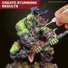 image:imageThe Army Painter Mega Brush Set Black Synthetic 10 Wargamers Miniature Paint Brushes  3 for Layering 2 for Drybrushing 3 for Detailing amp 2 for Large Models
