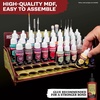 image:imageThe Army Painter Paint Station Storage for 50 Warpaints Fanatic Speedpaint amp Warpaints Air Acrylic Paints incl Storage for Brushes and 100 sheets  Rack for Miniature Painting