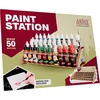 image:imageThe Army Painter Paint Station Storage for 50 Warpaints Fanatic Speedpaint amp Warpaints Air Acrylic Paints incl Storage for Brushes and 100 sheets  Rack for Miniature Painting