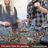 image:imageThe Army Painter Speedpaint 20 Metallics Set Combo 10 Bottles of Non Toxic Metal Contrast Acrylic Model Paint 18 mL 1 Free Brush and 1 Basecoating Brush for Miniature Fantasy Wargaming