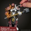 image:imageThe Army Painter Speedpaint 20 Metallics Set Combo 10 Bottles of Non Toxic Metal Contrast Acrylic Model Paint 18 mL 1 Free Brush and 1 Basecoating Brush for Miniature Fantasy Wargaming