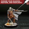 image:imageThe Army Painter Warpaints Flexible Triad PLUS Ochres amp Tans 7 x 18 mL Acrylic Paints  Miniature Quality Hobby Paint for Dungeons and Dragons amp Warhammer MiniaturesBlack  Greys
