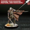 image:imageThe Army Painter Warpaints Flexible Triad PLUS Ochres amp Tans 7 x 18 mL Acrylic Paints  Miniature Quality Hobby Paint for Dungeons and Dragons amp Warhammer MiniaturesRuddy Brown