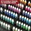 image:imageThe Army Painter Warpaints Flexible Triad PLUS Ochres amp Tans 7 x 18 mL Acrylic Paints  Miniature Quality Hobby Paint for Dungeons and Dragons amp Warhammer MiniaturesBlack  Greys