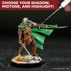image:imageThe Army Painter Warpaints Flexible Triad PLUS Ochres amp Tans 7 x 18 mL Acrylic Paints  Miniature Quality Hobby Paint for Dungeons and Dragons amp Warhammer MiniaturesDeep Greens