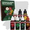 image:imageThe Army Painter Combat Se7ens Monastic Green Relic Armour 7 Warpaint Fanatic 4 Acrylic 2 Metallics 1 Wash Perfect for Miniature Quality Hobby Paints for DnD amp Warhammer Figures