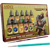 image:imageThe Army Painter Speedpaint 20 Starter Paint Set 10 x 18 mL Acrylic Contrast Paints incl 1 Basecoating Brush for DampD and Warhammer Figures