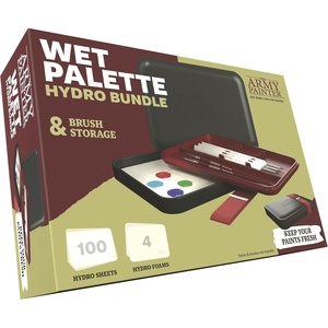 image:imageArmy Painter Premium Wet Palette Bundle  Acrylic Painting Palette with 100 Paper Sheets amp 4 Sponges