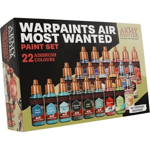 image:imageThe Army Painter Airbrush Starter Bundle incl Air Starter Set DipIt Brush AntiShine Varnish Cleaner and Medium for DampD Warhammer amp WargamingAir Most Wanted Set