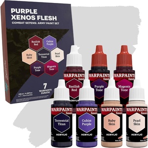 image:imageThe Army Painter Combat Se7ens Purple Xenos Flesh 7 x 18 ml Warpaints Fanatic 5 Acrylic 2 Washes Perfect for Miniature Quality Hobby Paints for DnD amp Warhammer Figures