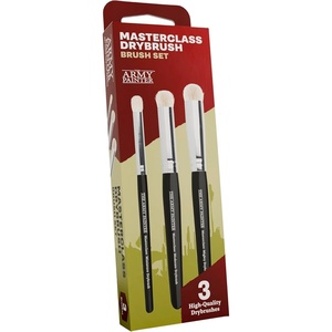 image:imageThe Army Painter Masterclass Drybrush Set Acrylic 3 Sizes Hobby Drybrushes Goat Hair Brush Set 15 mm Mighty Drybrush 12 mm Moderate Drybrush 7 mm Miniature Drybrush for Tabletop Roleplaying