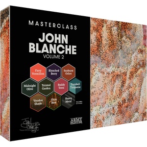 image:imageThe Army Painter Masterclass John Blanche Volume 3 Paint Set 8 x 18 ml Warpaints Fanatic Paints 2 Washes amp 1 Art Print  Model Paint Set for Miniature WargamingJohn Blanche Volume 2