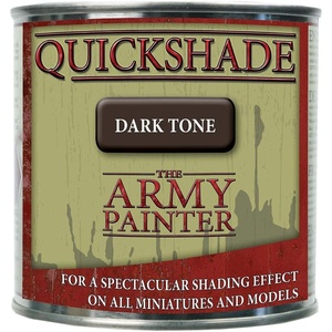 image:imageThe Army Painter Quickshade Miniature Varnish for Miniature Painting Dark Tone Model Paint PotCan 250 mL Approximately 845 oz