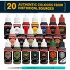 image:imageThe Army Painter Historical WWII American Paint Set Combo 20 x 18 ml Warpaints Fanatic 14 Acrylic 4 Washes 1 Effect 1 Metallic amp 1 Dipit Brush  Miniature Paint for US Armed Forces in World War II