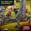 image:imageThe Army Painter Historical WWII German Paint Set Combo 20 x 18 mL Warpaints Fanatic 14 Acrylic 4 Washes 1 Effect 1 Metallic amp 1 Dipit Brush Miniature Paint to Recreate the Blitzkrieg