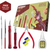 image:imageThe Army Painter Hobby Tool Kit with Glue amp 6 Tools Drill incl 3 Bits Knife Side Cutter Sculpting Tool amp Green Stuff  for Warhammer amp DampD Modeling Plastic Resin amp Metal Miniatures