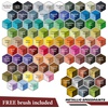 image:imageThe Army Painter Speedpaint 20 Complete Paint Set 90 x 18 mL incl 10 Metallics 1 Medium amp 1 Free Brush for Miniature and Model Painting