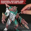image:imageThe Army Painter Speedpaint 20 Fantasy Bundle 6 x 18 Acrylic Paints with Gold White Black Red Blue amp Brown  Miniature Paint for DampD amp Warhammer MiniaturesFantasy Colours