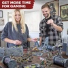 image:imageThe Army Painter Speedpaint 20 Fantasy Bundle 6 x 18 Acrylic Paints with Gold White Black Red Blue amp Brown  Miniature Paint for DampD amp Warhammer MiniaturesFantasy Colours