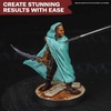 image:imageThe Army Painter Speedpaint 20 Fantasy Bundle 6 x 18 Acrylic Paints with Gold White Black Red Blue amp Brown  Miniature Paint for DampD amp Warhammer MiniaturesWargaming colours
