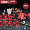 image:imageThe Army Painter Warpaints Air Complete Set Combo 126 x 18 mL PreThinned Acrylic Airbrush Paints Incl 18 Metallics 6 Fluo amp 2 Paint Stations  Air Brush Miniature for DampD amp Warhammer