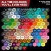 image:imageThe Army Painter Warpaints Air Complete Set Combo 126 x 18 mL PreThinned Acrylic Airbrush Paints Incl 18 Metallics 6 Fluo amp 2 Paint Stations  Air Brush Miniature for DampD amp Warhammer