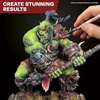 image:imageThe Army Painter Warpaints Fanatic Flexible Triad Black amp Greys 6 x 18 ml acrylic paints  Miniature quality hobby paint for Dungeons and Dragons DnD amp Warhammer MiniaturesFlexible Triad Pinks