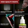 image:imageThe Army Painter Warpaints Fanatic Flexible Triad Black amp Greys 6 x 18 ml acrylic paints  Miniature quality hobby paint for Dungeons and Dragons DnD amp Warhammer MiniaturesFlexible Triad Desaturated Violets