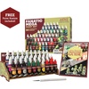 image:imageThe Army Painter Warpaints Fanatic Mega Set 50 Paints 36 Acrylic Colours 4 Skin Tones 3 Metallics 3 Effects 4 Washes 1 Free Paint Station amp Brush for Miniature Painting