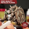 image:imageThe Army Painter Warpaints Fanatic Metallics Miniature Paint Set Combo 10 Acrylic Metallics Paints 18ml incl Gold Copper Metal Bronze Silver and 1 Dipit Brush