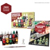 image:imageThe Army Painter Warpaints Fanatic Starter Set 11 x 18 mL Acrylic Paints incl Metallics Wash BrushOn Primer 1 Miniature amp 1 Brush  Miniature Paint Set for DampD amp Warhammer Figures  Incl Metallics Wash BrushOn Primer 1 Figures 28mm amp 1 Brush  Acrylic Paint Set For Dnd amp Warhammer 40K Miniatures