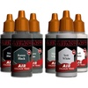 image:imageThe Army Painter Air Triads Fluorescents AirbrushReady Paint with 6 x 18 ml PreThinned Acrylic Spray Paints Paint Sprayer Paints for DampD amp Warhammer MiniaturesGreyscale