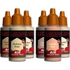 image:imageThe Army Painter AirbrushReady Paint Black with 6 x 18 ml PreThinned Acrylic Spray Paints  Paint Sprayer Paints for DampD amp Warhammer MiniaturesLight Skin Tone
