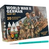 image:imageThe Army Painter Historical WWII German Paint Set Combo 20 x 18 mL Warpaints Fanatic 14 Acrylic 4 Washes 1 Effect 1 Metallic amp 1 Dipit Brush Miniature Paint to Recreate the Blitzkrieg