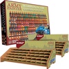 image:imageThe Army Painter Warpaints Air Complete Set Combo 126 x 18 mL PreThinned Acrylic Airbrush Paints Incl 18 Metallics 6 Fluo amp 2 Paint Stations  Air Brush Miniature for DampD amp Warhammer