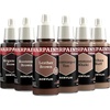 image:imageThe Army Painter Warpaints Fanatic Flexible Triad Black amp Greys 6 x 18 ml acrylic paints  Miniature quality hobby paint for Dungeons and Dragons DnD amp Warhammer MiniaturesFlexible Triad Browns