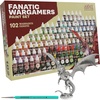 image:imageThe Army Painter Warpaints Fanatic Wargamers Set Combo 102 x 18 mL Acrylic Paints incl Metallics Washes Effects 2 Brushes amp 1 Miniature  Miniature Paint Set for DampD amp Warhammer Miniatures