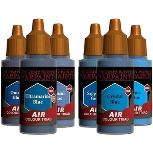 image:imageThe Army Painter Air Triads Fluorescents AirbrushReady Paint with 6 x 18 ml PreThinned Acrylic Spray Paints Paint Sprayer Paints for DampD amp Warhammer MiniaturesBlue