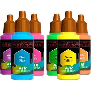 image:imageThe Army Painter AirbrushReady Paint Black with 6 x 18 ml PreThinned Acrylic Spray Paints  Paint Sprayer Paints for DampD amp Warhammer MiniaturesFluorescents