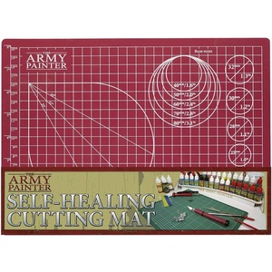 image:imageThe Army Painter SelfHealing Cutting Mat  DoubleSided PVC NonSlip Mat 3Layer Square Cutting and Modeling Mat A4 220x300mm  for Role Play Board Game