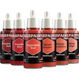 image:imageThe Army Painter Warpaints Fanatic Flexible Triad Black amp Greys 6 x 18 ml acrylic paints  Miniature quality hobby paint for Dungeons and Dragons DnD amp Warhammer MiniaturesFlexible Triad Warm Reds
